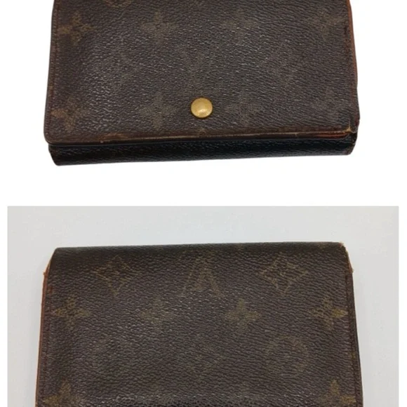 Louis Vuitton 2002 Porte Monnaie Tresor Compact Wallet Authentic and Vintage - Picture 13 of 17